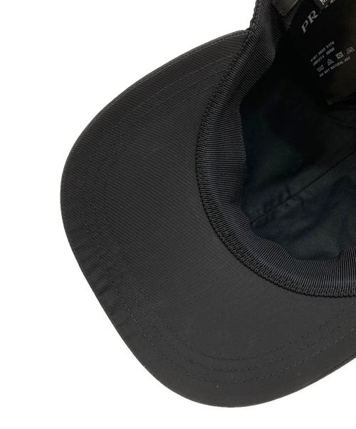 PRADA（プラダ）PRADA (プラダ) Re-Nylon ベースボールキャップ/Base Ball Cap ブラック サイズ:Mの古着・服飾アイテム