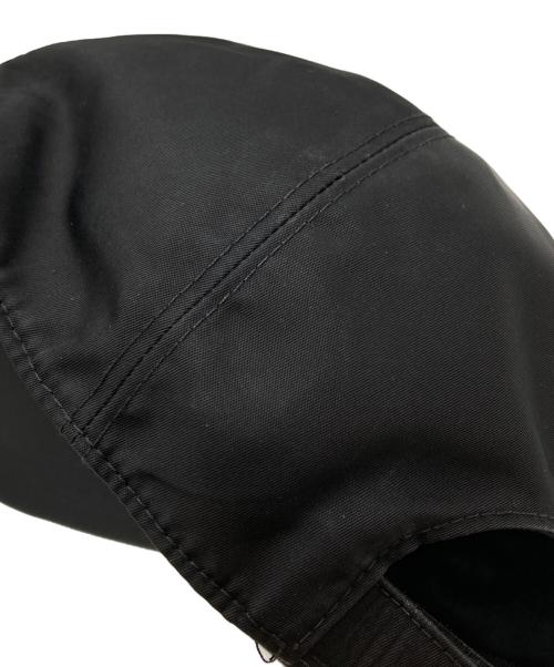 PRADA（プラダ）PRADA (プラダ) Re-Nylon ベースボールキャップ/Base Ball Cap ブラック サイズ:Mの古着・服飾アイテム