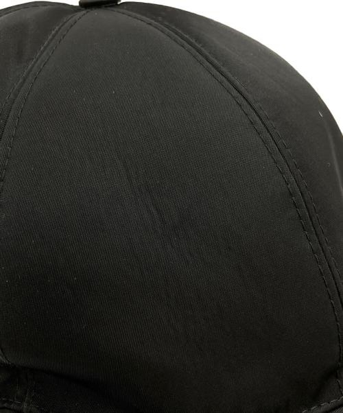 PRADA（プラダ）PRADA (プラダ) Re-Nylon ベースボールキャップ/Base Ball Cap ブラック サイズ:Mの古着・服飾アイテム