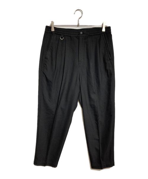 SOPHNET.（ソフネット）SOPHNET. (ソフネット) WIDE TAPERED 2TUCK EASY PANTS/ワイドテーパード 2タック イージーパンツ ブラック サイズ:Lの古着・服飾アイテム