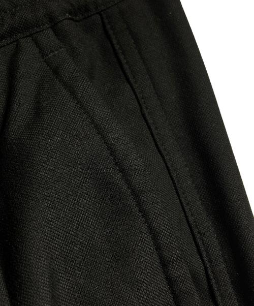 SOPHNET.（ソフネット）SOPHNET. (ソフネット) WIDE TAPERED 2TUCK EASY PANTS/ワイドテーパード 2タック イージーパンツ ブラック サイズ:Lの古着・服飾アイテム