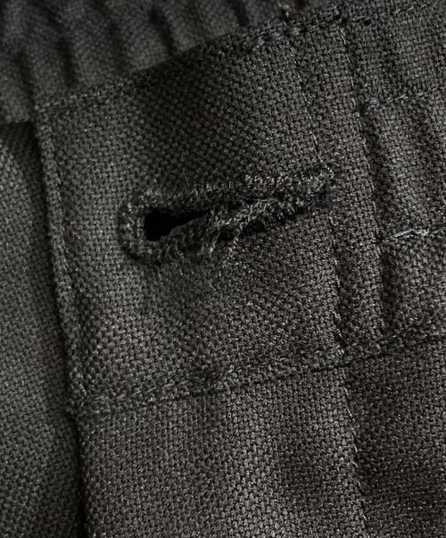 SOPHNET.（ソフネット）SOPHNET. (ソフネット) WIDE TAPERED 2TUCK EASY PANTS/ワイドテーパード 2タック イージーパンツ ブラック サイズ:Lの古着・服飾アイテム
