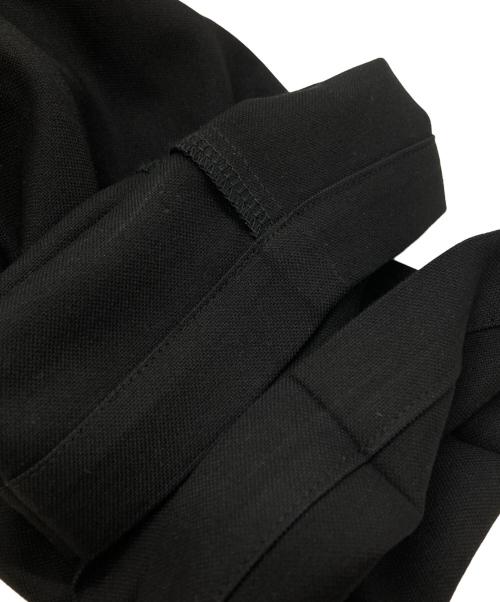 SOPHNET.（ソフネット）SOPHNET. (ソフネット) WIDE TAPERED 2TUCK EASY PANTS/ワイドテーパード 2タック イージーパンツ ブラック サイズ:Lの古着・服飾アイテム