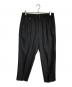 SOPHNET.（ソフネット）の古着「WIDE TAPERED 2TUCK EASY PANTS/ワイドテーパード 2タック イージーパンツ」｜ブラック