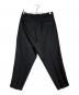 SOPHNET. (ソフネット) WIDE TAPERED 2TUCK EASY PANTS/ワイドテーパード 2タック イージーパンツ ブラック サイズ:L：7000円