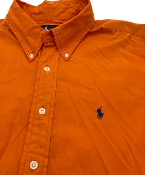 RALPH LAUREN（ラルフローレン）RALPH LAUREN (ラルフローレン) スモールポニー半袖ボタンダウンシャツ オレンジ サイズ:	SIZE Lの古着・服飾アイテム