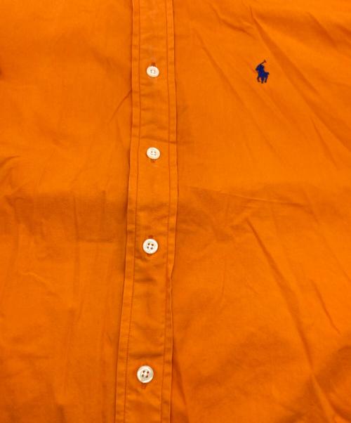 RALPH LAUREN（ラルフローレン）RALPH LAUREN (ラルフローレン) スモールポニー半袖ボタンダウンシャツ オレンジ サイズ:	SIZE Lの古着・服飾アイテム
