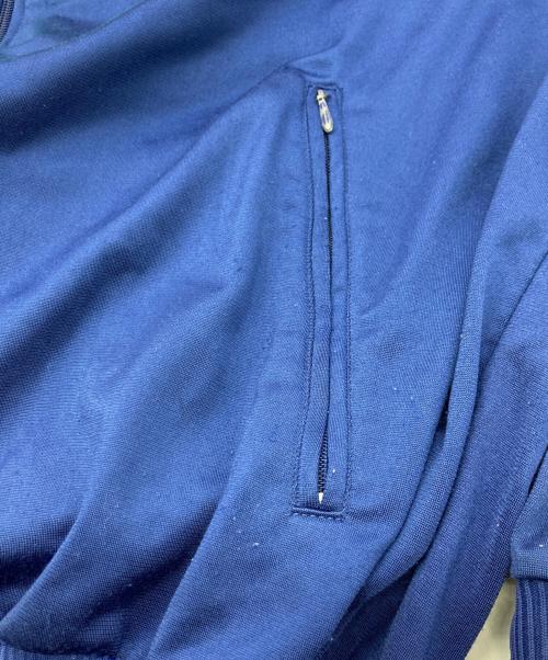 adidas（アディダス）adidas (アディダス) 80s-90s パネルフードトラックジャケット ブルー×レッド サイズ:-の古着・服飾アイテム