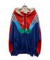 adidas（アディダス）の古着「80s-90s パネルフードトラックジャケット」｜ブルー×レッド