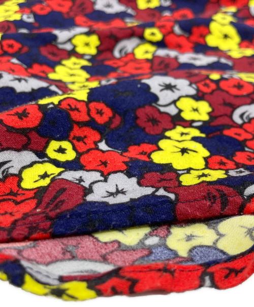 A BATHING APE（アベイシングエイプ）A BATHING APE (アベイシングエイプ) フラワーシャツワンピース レッド×ネイビー サイズ:SIZE Sの古着・服飾アイテム
