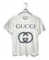 GUCCI（グッチ）の古着「インターロッキングプリントTシャツ/Interlocking Print T-Shirt」｜ホワイト