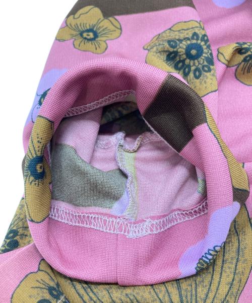DOLCE & GABBANA（ドルチェ＆ガッバーナ）DOLCE & GABBANA (ドルチェ＆ガッバーナ) フラワープリントシャツワンピース ピンク サイズ:40の古着・服飾アイテム