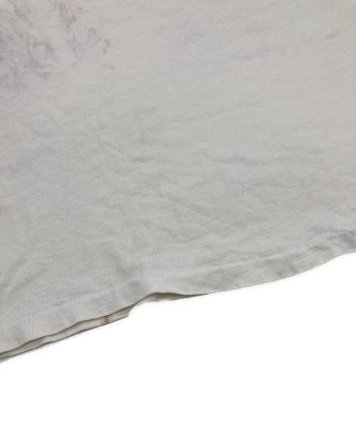 United Sports（ユナイテッドスポーツ）United Sports (ユナイテッドスポーツ) ed rothアートプリントラグランTシャツ ホワイト×ネイビー サイズ:Ｌの古着・服飾アイテム