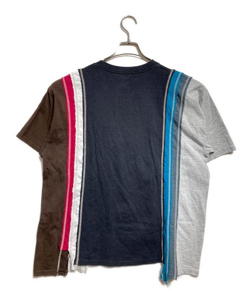 Rebuild by Needles（リビルドバイニードルス）Rebuild by Needles (リビルドバイニードルス) 再構築Tシャツ/Reconstructed T-shirt ブラック サイズ:ONESIZEの古着・服飾アイテム