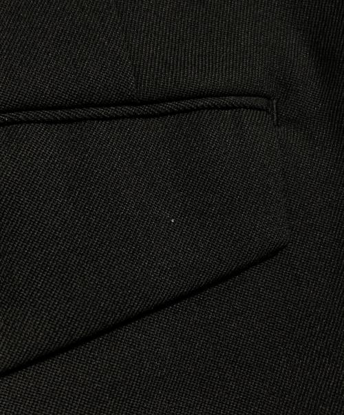 DAIRIKU（ダイリク）DAIRIKU (ダイリク) Jerome Wool Gurkha Half Slacks/ジェローム ハイウエスト ワイド グルカハーフスラックス ブラック サイズ:Mの古着・服飾アイテム