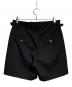 DAIRIKU (ダイリク) Jerome Wool Gurkha Half Slacks/ジェローム ハイウエスト ワイド グルカハーフスラックス ブラック サイズ:M：18000円