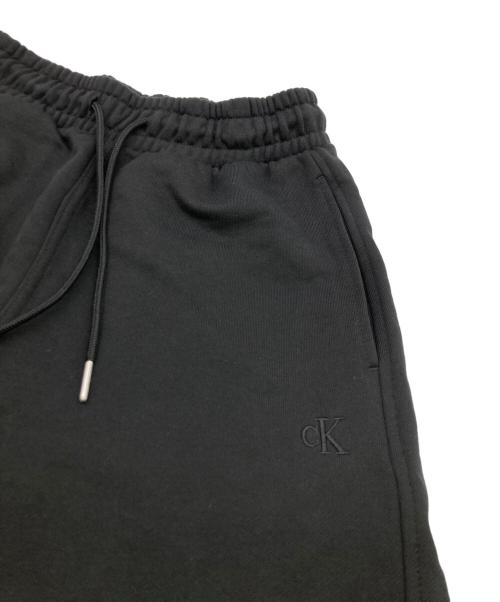 Calvin Klein Jeans（カルバンクラインジーンズ）Calvin Klein Jeans (カルバンクラインジーンズ) モノグラムフレンチテリージョガーパンツ ブラック サイズ:XSの古着・服飾アイテム