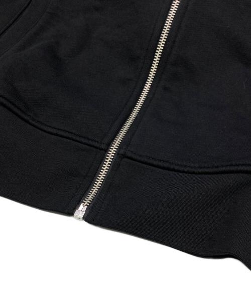 Calvin Klein Jeans（カルバンクラインジーンズ）Calvin Klein Jeans (カルバンクラインジーンズ) モノグラムテリークロップドパーカー ブラック サイズ:XSの古着・服飾アイテム