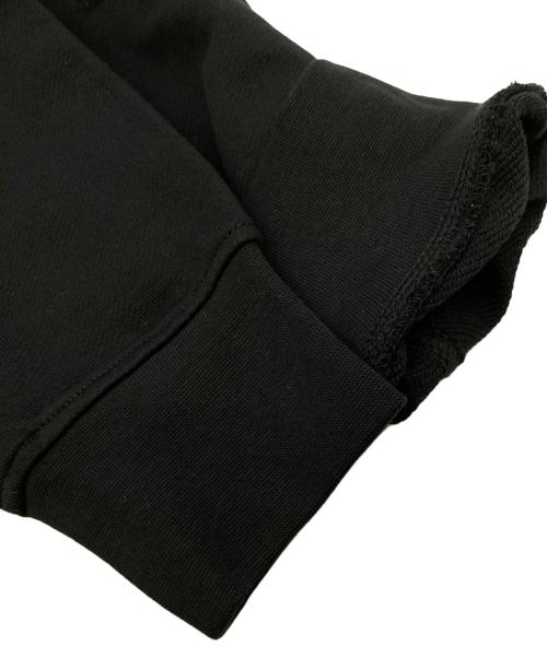 Calvin Klein Jeans（カルバンクラインジーンズ）Calvin Klein Jeans (カルバンクラインジーンズ) モノグラムテリークロップドパーカー ブラック サイズ:XSの古着・服飾アイテム