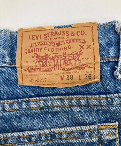 LEVI'S（リーバイス）LEVI'S (リーバイス) 505デニムパンツ インディゴ サイズ:W38　L36の古着・服飾アイテム