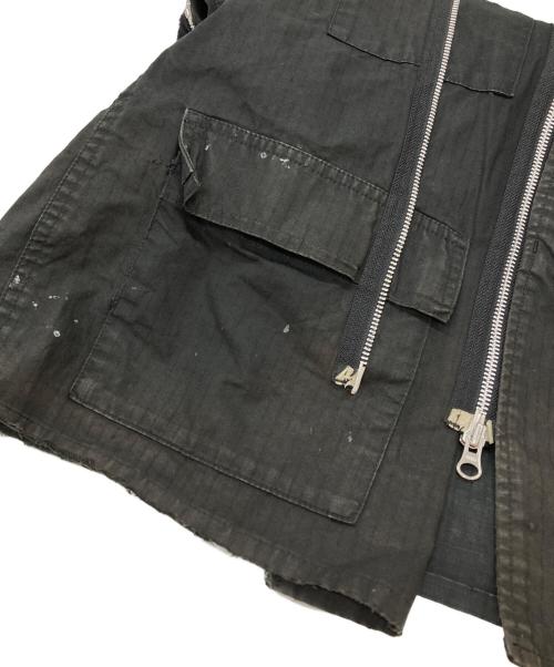 UNDERCOVERISM（アンダーカバーイズム）UNDERCOVERISM (アンダーカバーイズム) ドッキングジャケット ブラック サイズ:Mの古着・服飾アイテム