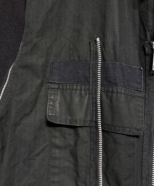 UNDERCOVERISM（アンダーカバーイズム）UNDERCOVERISM (アンダーカバーイズム) ドッキングジャケット ブラック サイズ:Mの古着・服飾アイテム