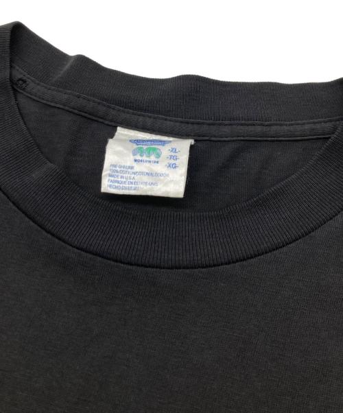 WINTERLAND（ウィンターランド）WINTERLAND (ウィンターランド) ヴィンテージバンドTシャツ ブラック サイズ:	SIZE XLの古着・服飾アイテム