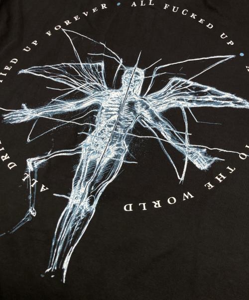 WINTERLAND（ウィンターランド）WINTERLAND (ウィンターランド) ヴィンテージバンドTシャツ ブラック サイズ:	SIZE XLの古着・服飾アイテム
