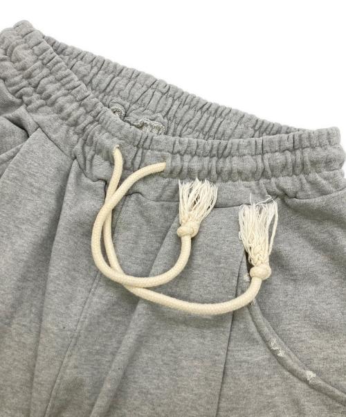 ANGLAN（アングラン）ANGLAN (アングラン) ESEELMI ワイドスウエットバルーンパンツ グレー サイズ:Freeの古着・服飾アイテム