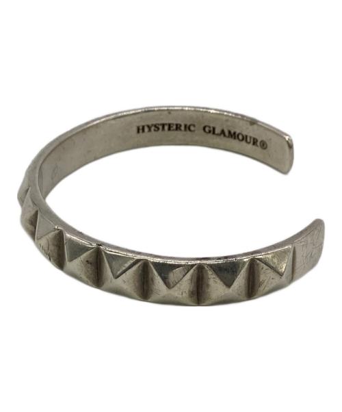 Hysteric Glamour（ヒステリックグラマー）Hysteric Glamour (ヒステリックグラマー) スタッズシルエットバングル グレー サイズ:Freeの古着・服飾アイテム