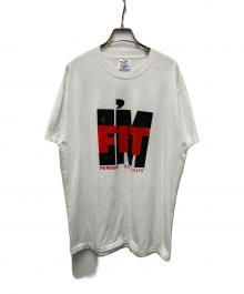 Hanes（ヘインズ）の古着「I'M FIT PERDUE PRINT COLLEGE T-SHIRT」｜ホワイト