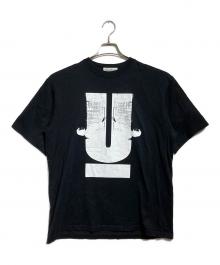 UNDERCOVER（アンダーカバー）の古着「LOGO S/S TEE/ロゴT」｜ブラック