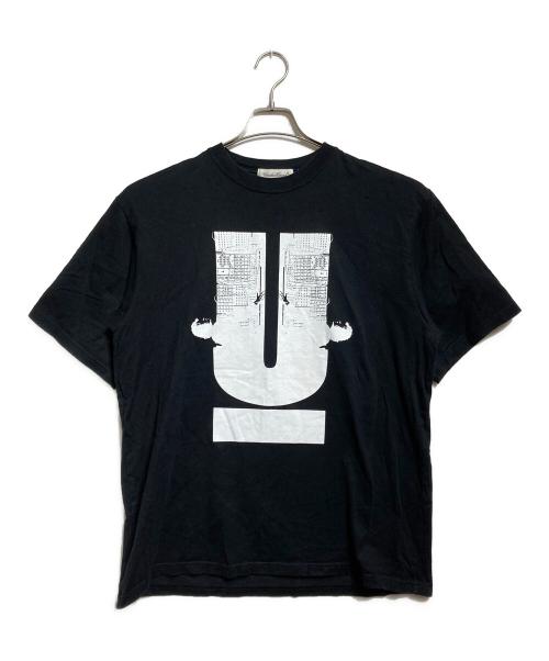 UNDERCOVER（アンダーカバー）UNDERCOVER (アンダーカバー) LOGO S/S TEE/ロゴT ブラック サイズ:4の古着・服飾アイテム