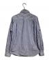 PLAY COMME des GARCONS (プレイコムデギャルソン) ハートワッペンストライプシャツ ブルー×ホワイト サイズ:L：11000円
