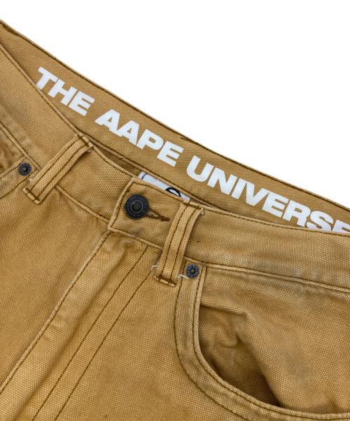A BATHING APE（アベイシングエイプ）A BATHING APE (アベイシングエイプ) ダックハーフパンツ ブラウン サイズ:Sの古着・服飾アイテム