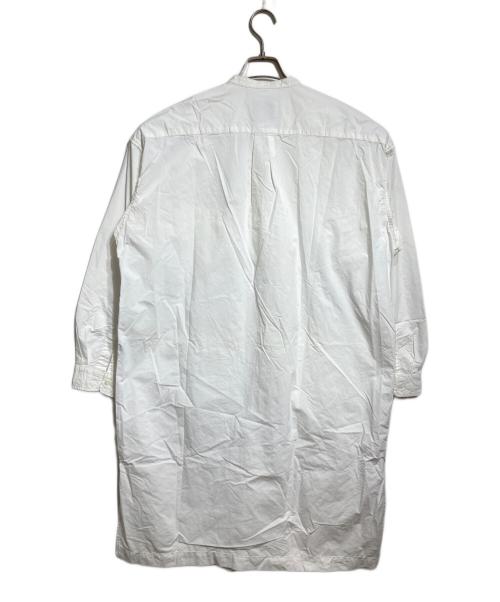 and wander（アンドワンダー）and wander (アンドワンダー) CORDURA typewriter long shirt/コーデュラタイプライターシャツ ベージュ サイズ:2の古着・服飾アイテム