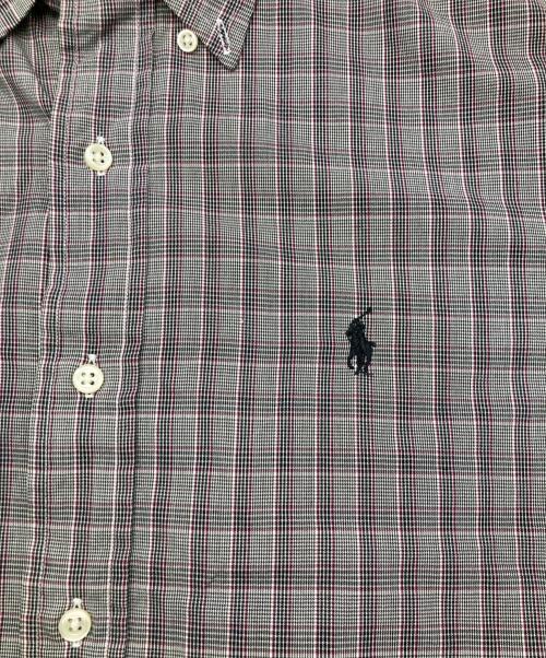 POLO RALPH LAUREN（ポロ・ラルフローレン）POLO RALPH LAUREN (ポロ・ラルフローレン) ボタンダウンチェックシャツ グレー サイズ:Sの古着・服飾アイテム