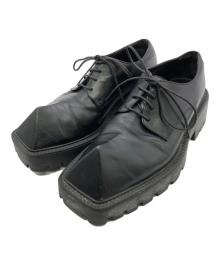 BALENCIAGA（バレンシアガ）の古着「RHINO ダービーシューズ」｜ブラック