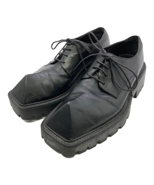 BALENCIAGA（バレンシアガ）BALENCIAGA (バレンシアガ) RHINO ダービーシューズ ブラック サイズ:36の古着・服飾アイテム