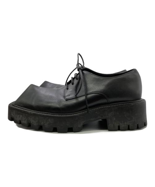 BALENCIAGA（バレンシアガ）BALENCIAGA (バレンシアガ) RHINO ダービーシューズ ブラック サイズ:36の古着・服飾アイテム