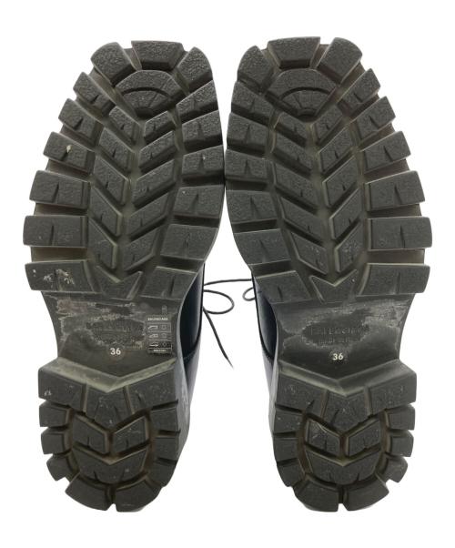 BALENCIAGA（バレンシアガ）BALENCIAGA (バレンシアガ) RHINO ダービーシューズ ブラック サイズ:36の古着・服飾アイテム