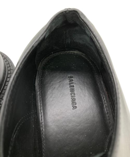 BALENCIAGA（バレンシアガ）BALENCIAGA (バレンシアガ) RHINO ダービーシューズ ブラック サイズ:36の古着・服飾アイテム