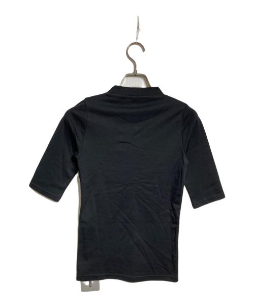 BALENCIAGA（バレンシアガ）BALENCIAGA (バレンシアガ) ７分袖ジャージートップス ブラック サイズ:Sの古着・服飾アイテム
