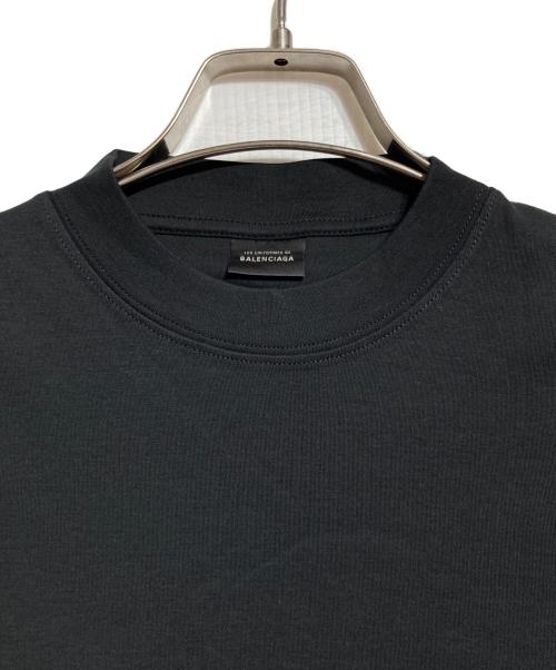 BALENCIAGA（バレンシアガ）BALENCIAGA (バレンシアガ) ７分袖ジャージートップス ブラック サイズ:Sの古着・服飾アイテム