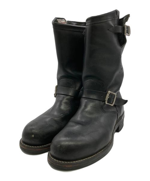 CHIPPEWA（チペワ）CHIPPEWA (チペワ) エンジニアブーツ ブラック サイズ:SIZE 10E　(28cm)の古着・服飾アイテム