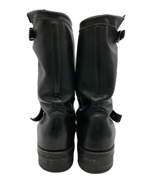 CHIPPEWA（チペワ）CHIPPEWA (チペワ) エンジニアブーツ ブラック サイズ:SIZE 10E　(28cm)の古着・服飾アイテム