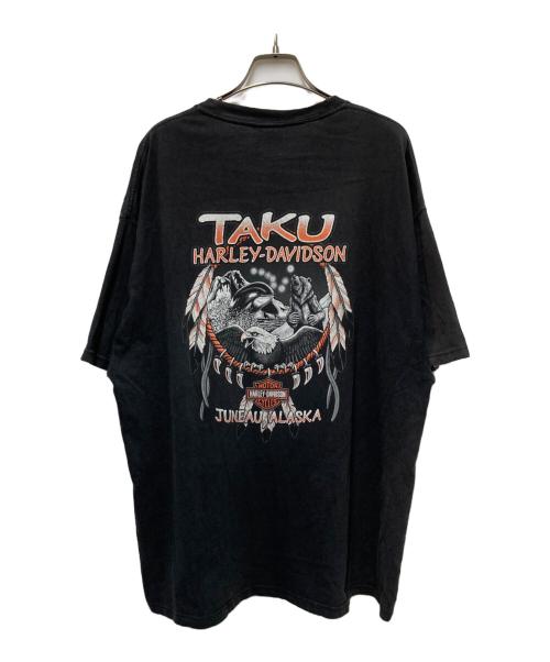 HARLEY-DAVIDSON（ハーレーダビッドソン）HARLEY-DAVIDSON (ハーレーダビッドソン) プリントTシャツ ブラック サイズ:XLの古着・服飾アイテム