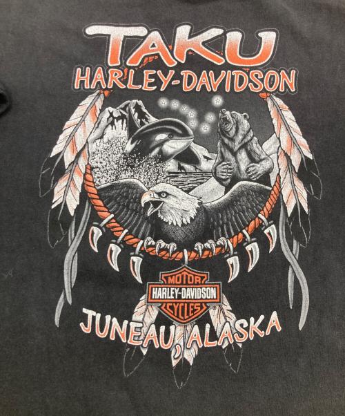 HARLEY-DAVIDSON（ハーレーダビッドソン）HARLEY-DAVIDSON (ハーレーダビッドソン) プリントTシャツ ブラック サイズ:XLの古着・服飾アイテム