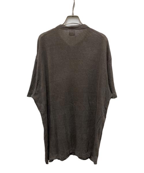 C.P COMPANY（シーピーカンパニー）C.P COMPANY (シーピーカンパニー) ヘンリーネックニット ブラウン サイズ:XLの古着・服飾アイテム