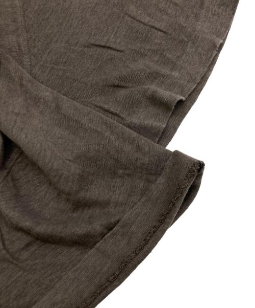 C.P COMPANY（シーピーカンパニー）C.P COMPANY (シーピーカンパニー) ヘンリーネックニット ブラウン サイズ:XLの古着・服飾アイテム